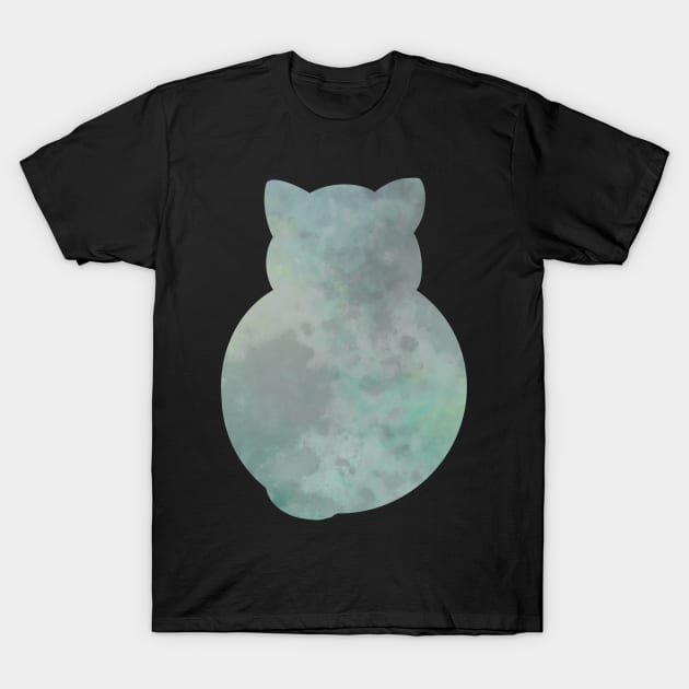 Shades of gray cat T-Shirt by Trizi‘s Art